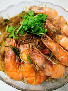 รูปของ กุ้งอบวุ้นเส้น