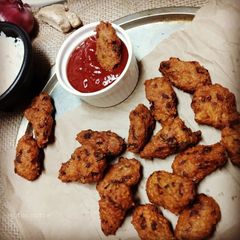 Chawal Ke Pakode Rice Pakoda A picture of Chawal Ke Pakode Rice Pakoda.