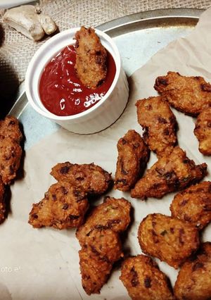 A picture of Chawal Ke Pakode Rice Pakoda.