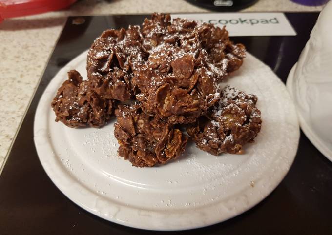 How to Prepare Ultimate My Cornflake &amp; Oat Bars with M&amp;Ms choc spread butter crispies 💙