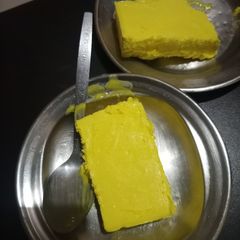 A picture of Homemade pineapple ice cream 😋.