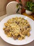 422. Pasta carbonara