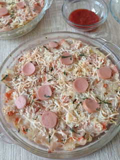 Foto resep Spaghetti Kentang Panggang