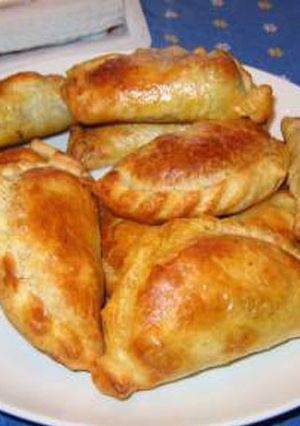 Una foto de Empanadas de choclo y carne