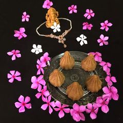 Wheat Flour Modak A picture of Wheat Flour Modak.
