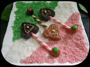 A picture of chocolate flower
