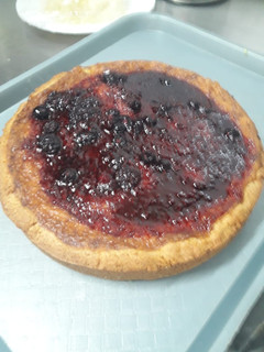 Una foto de Cheesecake al horno