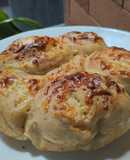 Pan🥯🥐🧇de piña🍍sin amasar🍯🧀🥯