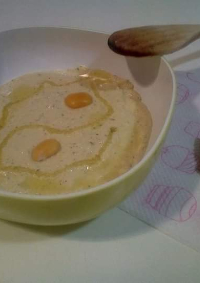 Una foto de Hummus de altramuces