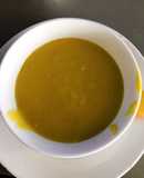 Ăn dặm bé 7,5m: cháo bí đỏ đậu hũ non