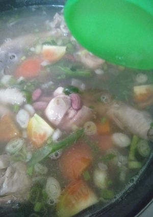 Foto resep Sup ayam kacang merah