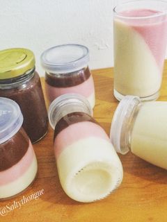 Foto resep 3 layers Silky Pudding