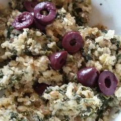 Greek Lentil-Quinoa Casserole A picture of Greek Lentil-Quinoa Casserole.