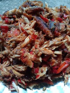Foto resep Suwiran tongkol setan