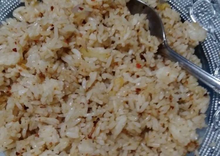 Resep Nasi goreng 3 bahan cocok untuk anak kos, Bikin Ngiler