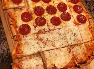 Una foto de Masa de pizza casera