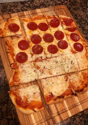 Una foto de Masa de pizza casera
