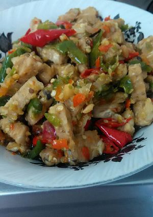 Foto resep Oseng Tempe Pedas