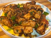 A picture of kabab karahi