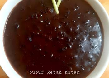 Resep Baru Bubur Ketan Hitam Nikmat Lezat