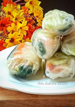 Foto resep Vegie Spring roll aka pecel