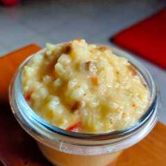 Bubur ayam tomat gurih MPASI start 8+ রেসিপির প্রধান ছবি