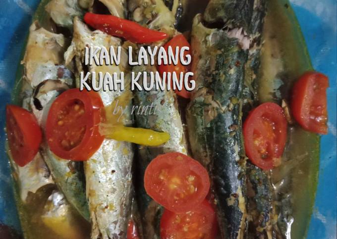 Resep Ikan Layang Kuah Kuning Pedas Segar Oleh Annaswa Cookpad