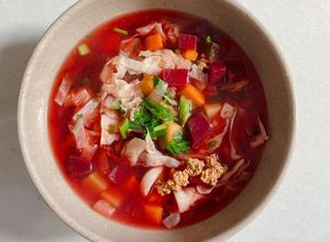 Hình của món Canh súp thịt bò.