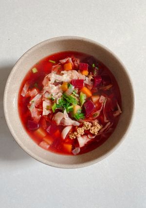 Hình của món Canh súp thịt bò.