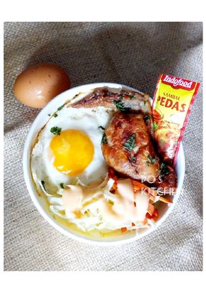 Foto resep Rice Bowl Ala Po's Kitchen 1