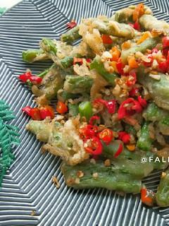 Foto resep Buncis cabai garam ala chinese resto