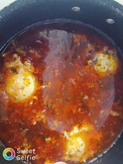 عکسی از دستور اشکنه تخم مرغ