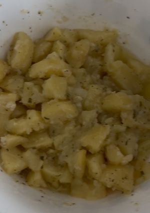 Una foto de Papas guarnición Thermomix tm31 tm5 tm6 y tm7