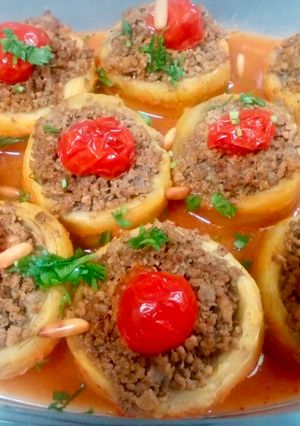 صورة لوصفة ارضي شوكي بالطريقة السورية (الخرشوف)