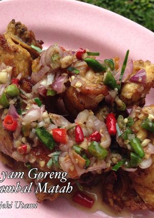 Foto resep Ayam Goreng Sambal Matah