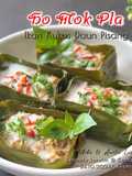Ho Mok Pla (Steamed Fish in Banana Leaves)