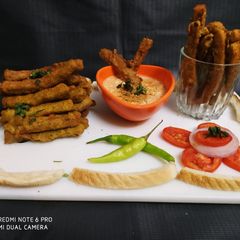 A picture of Bread Fingers (In Spinach Flavor).