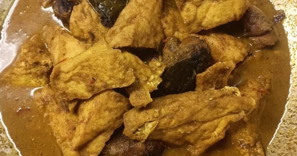 Resep 259 Tahu Bumbu Taliwang sajianberkuah Paling Mudah dan Enak