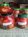 2009. Telére ecetes almapaprika 😋