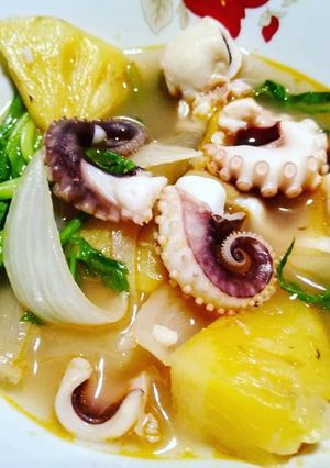 Hình của món 🐙🐙 Bạch tuộc nhúng giấm 😋😋.