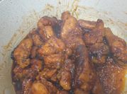A picture of tabasco wings