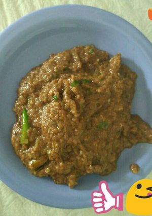 Foto resep Sambal Kencur + Kerak Minyak Kelapa