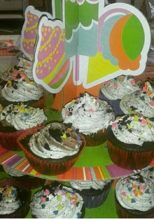 Una foto de Cupcake de Oreo