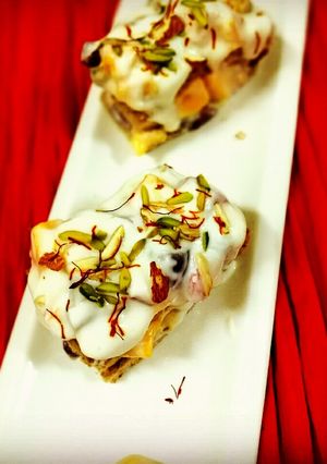 A picture of Instant Fruits Pastry(Eggless).