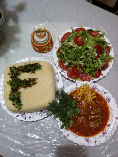 عکسی از دستور خورشت قیمه