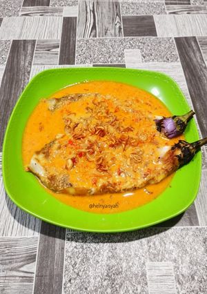 Foto resep Terong Bakar Siram Santan