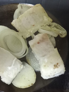 Una foto de Papillote de merluza en freidora de aire