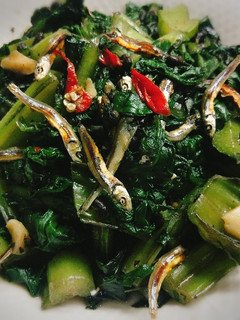 豆鼓小魚干炒茄末菜 的食譜成品照片