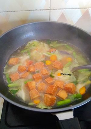 Foto resep 18. Sayur sop tahu 💕