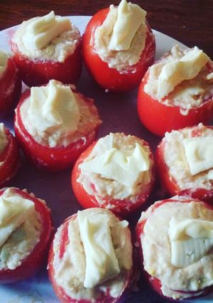Una foto de Tomates Rellenos